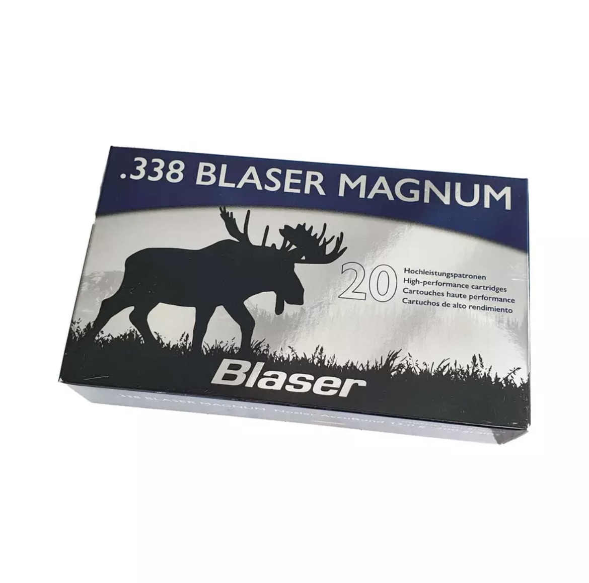 Blaser .338 Blaser Magnum, Nosler AccuBond 13g/200gr lőszer