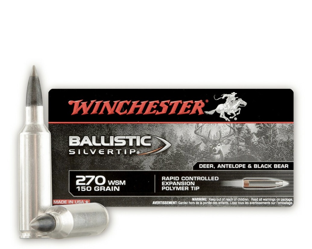 Winchester Ballistic Silvertip 270 WSM