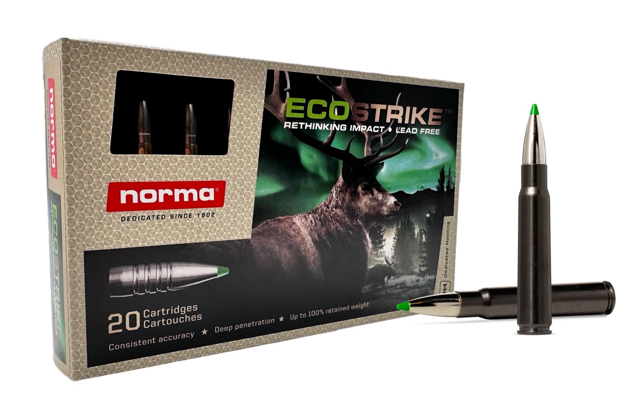 Norma Silencer Ecostrike 8x57 JS 10,4g/160gr