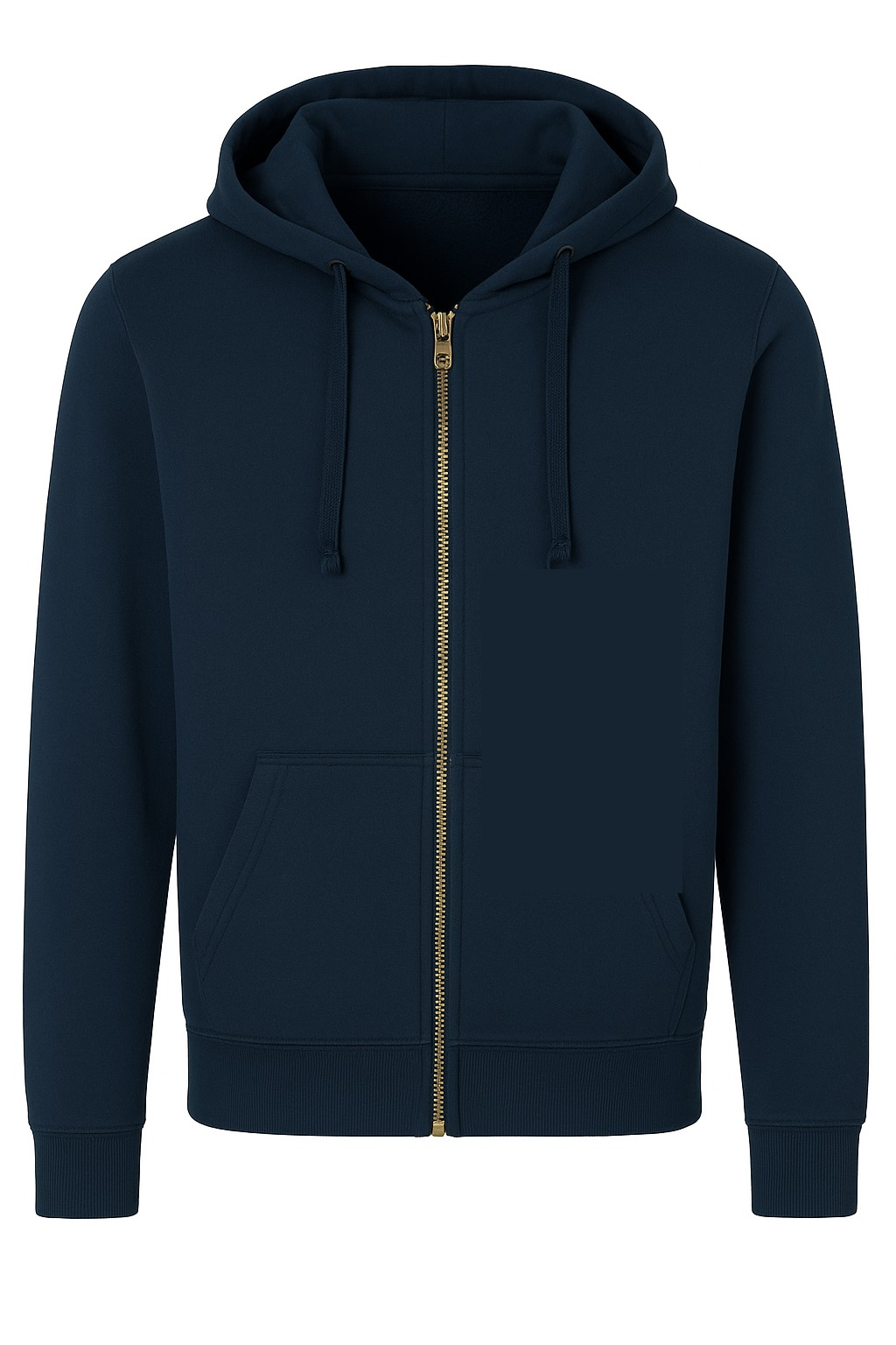 Csuklyás cipzáros pulóver (kék) Csuklyás cipzáros pulóver (kék)